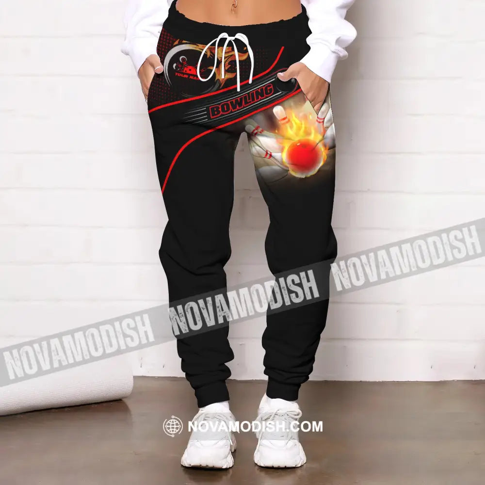 Unisex Clothing Bowling Jogger Pants For Lovers