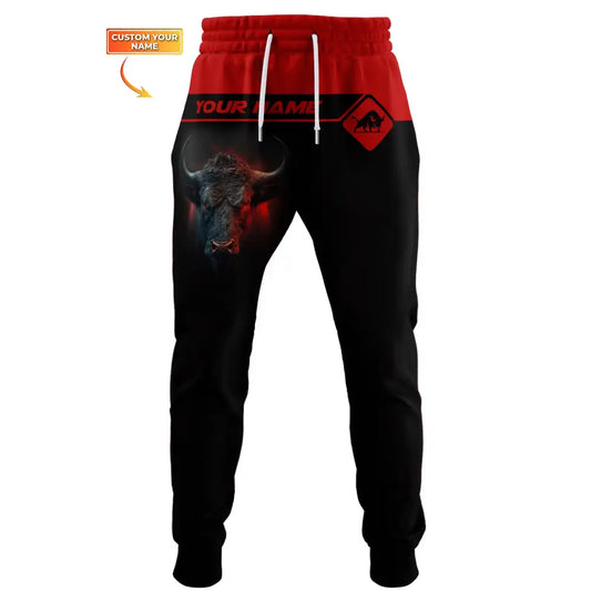 Unisex Clothing Bull Jogger Pants For Lovers