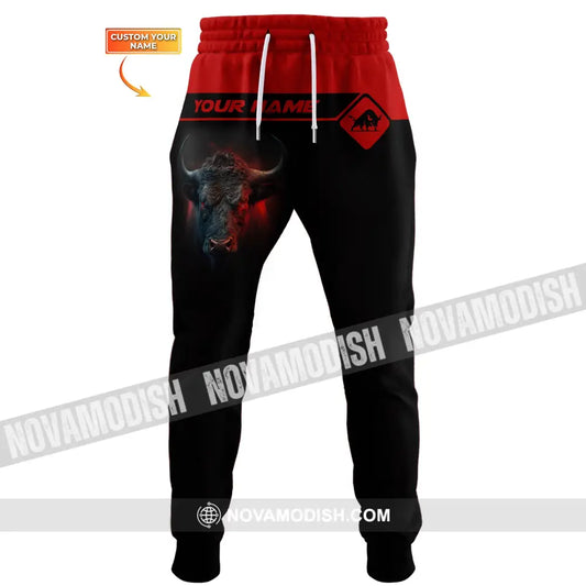 Unisex Clothing Bull Jogger Pants For Lovers