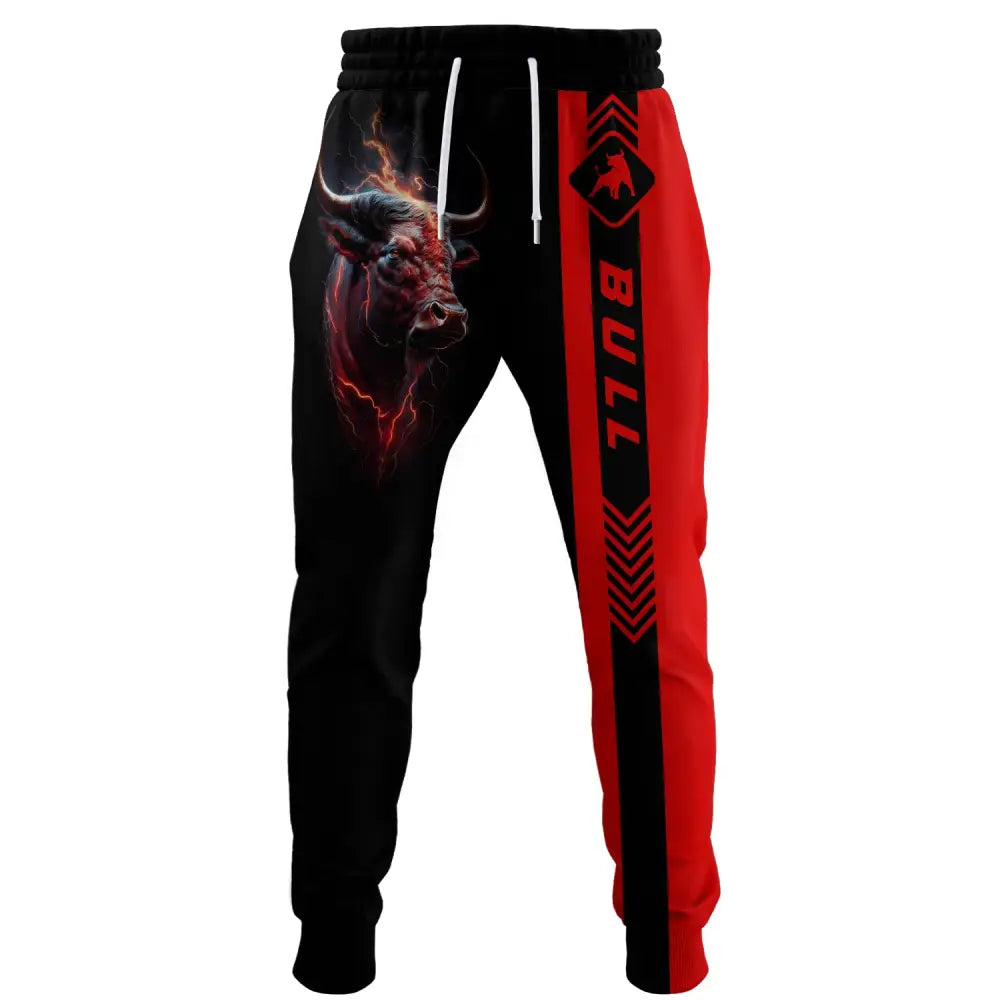 Unisex Clothing Bull Jogger Pants For Lovers