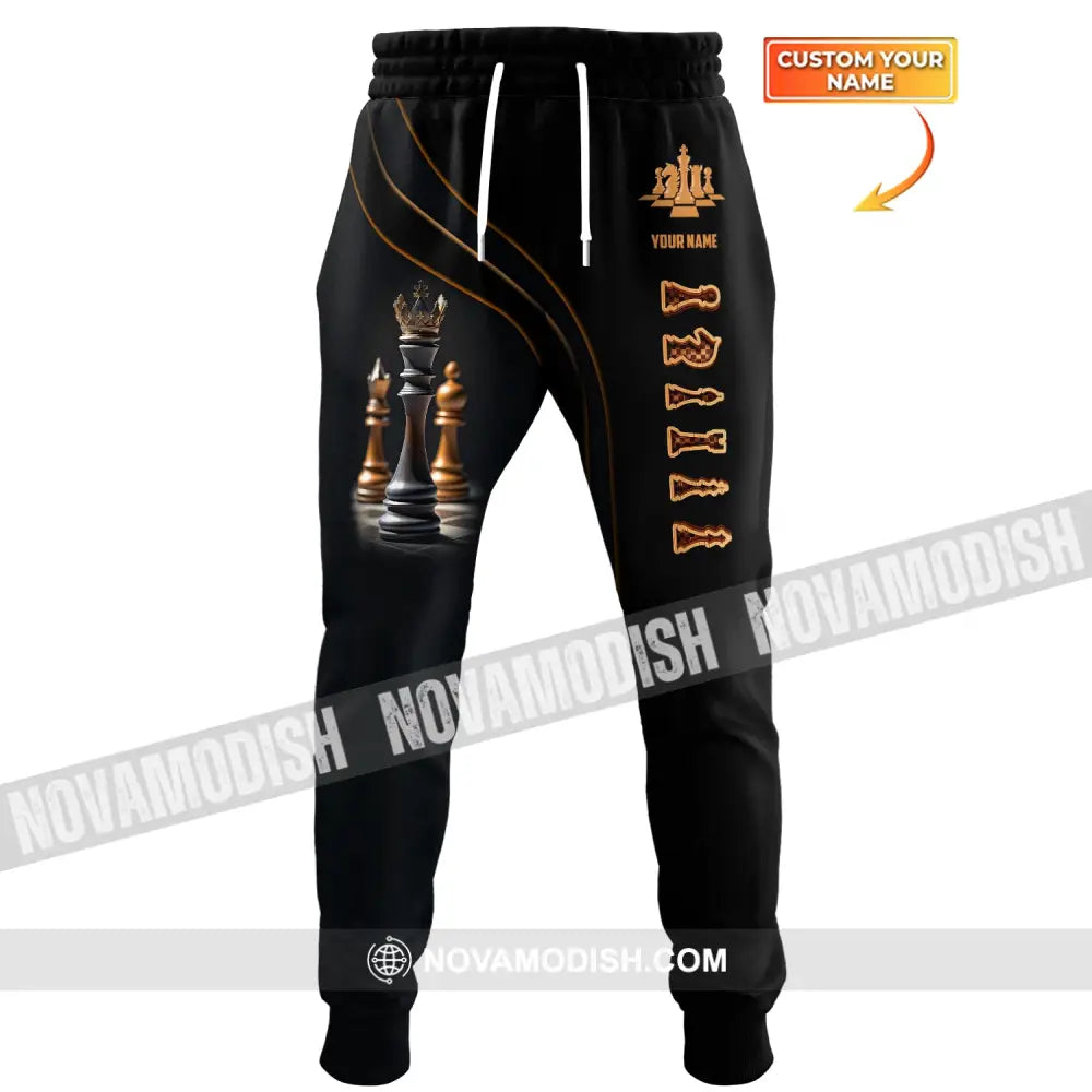 Unisex Clothing Chess Jogger Sportwear Pant For Lover Pants