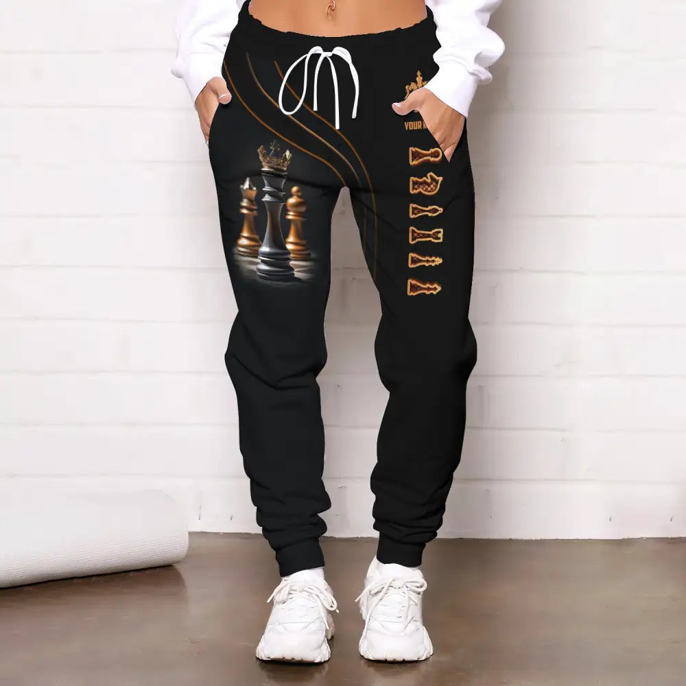 Unisex Clothing Chess Jogger Sportwear Pant For Lover Pants
