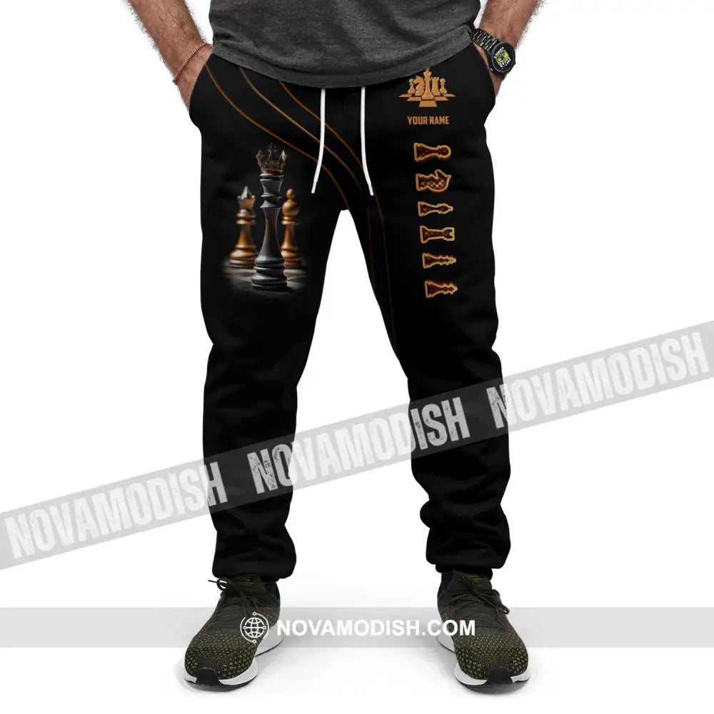 Unisex Clothing Chess Jogger Sportwear Pant For Lover Pants