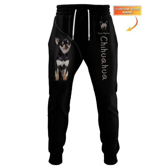 Unisex Clothing Chihuahua Jogger Pants For Dog Lovers