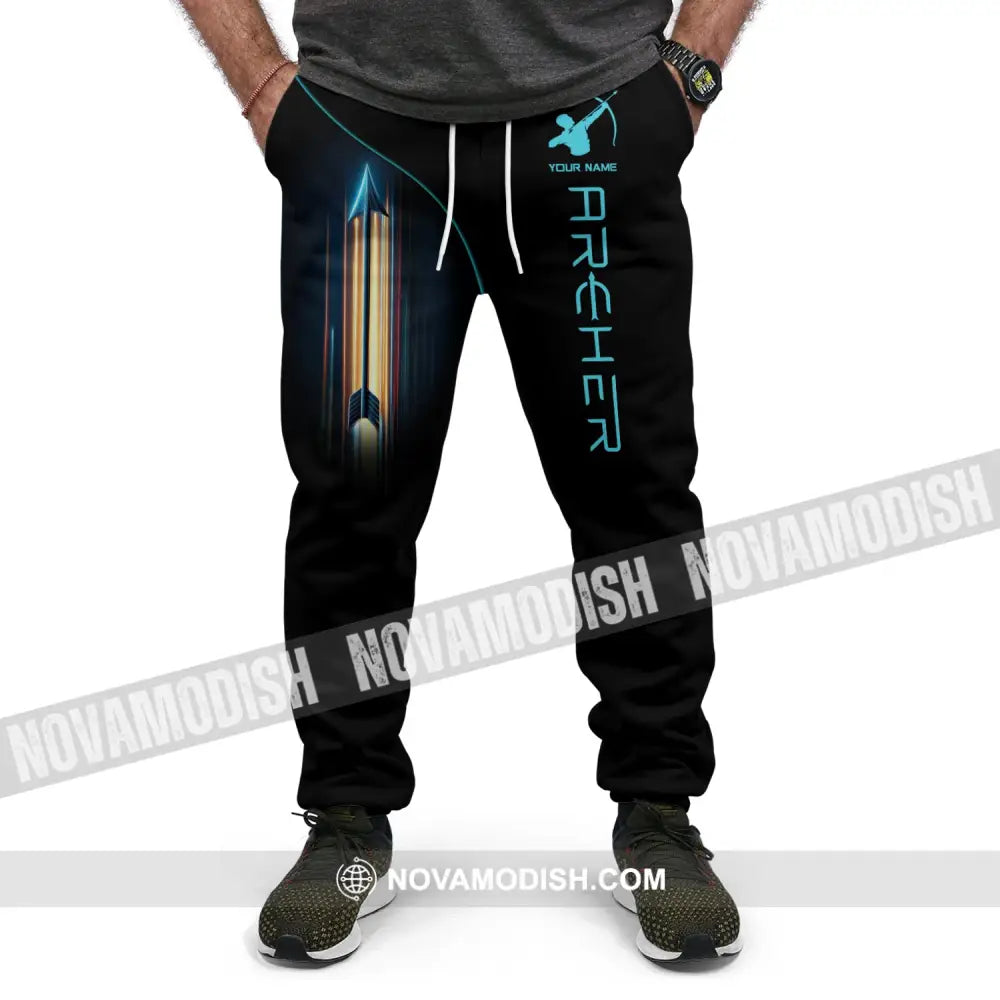 Unisex Clothing Custom Archery Jogger Pants Gift For Lovers