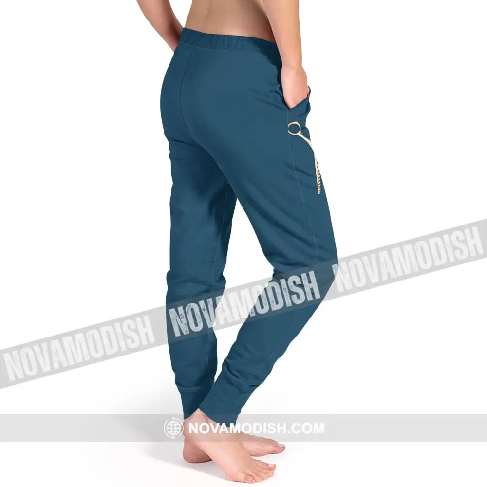 Unisex Clothing Custom Barber Jogger Sportwear Pants For Men And Women