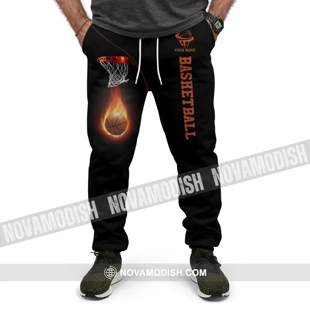 Unisex Clothing Custom Basketball Jogger Pants Gift For Lovers