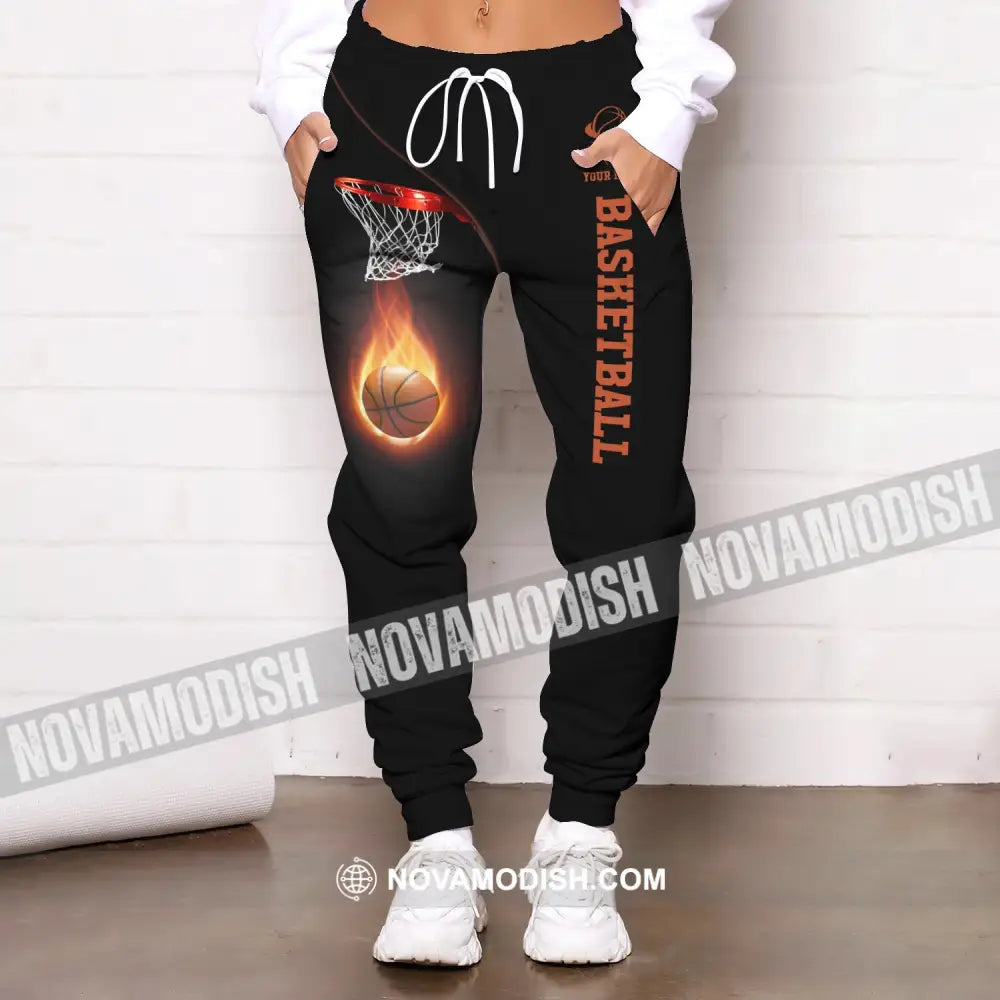 Unisex Clothing Custom Basketball Jogger Pants Gift For Lovers