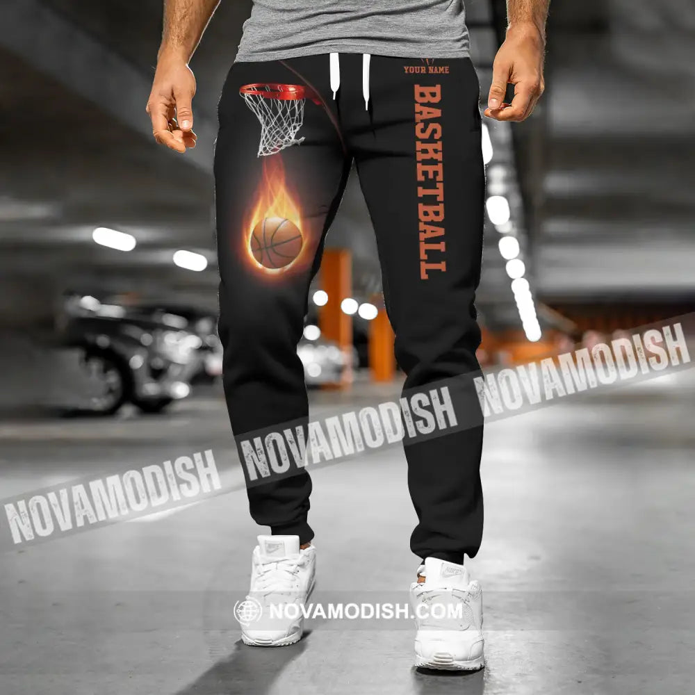 Unisex Clothing Custom Basketball Jogger Pants Gift For Lovers