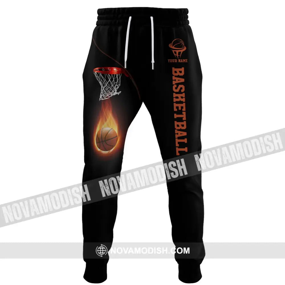 Unisex Clothing Custom Basketball Jogger Pants Gift For Lovers / S