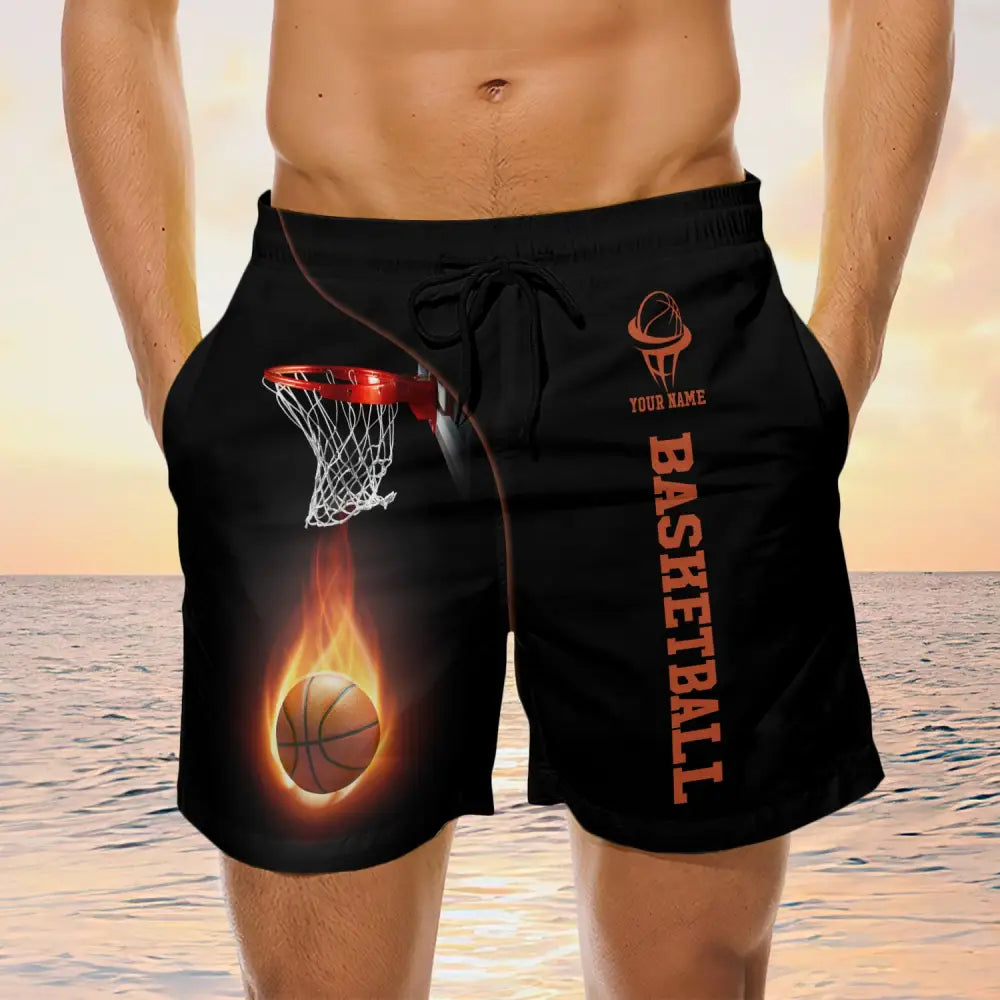 Unisex Clothing Custom Basketball Jogger Pants Gift For Lovers Short / S