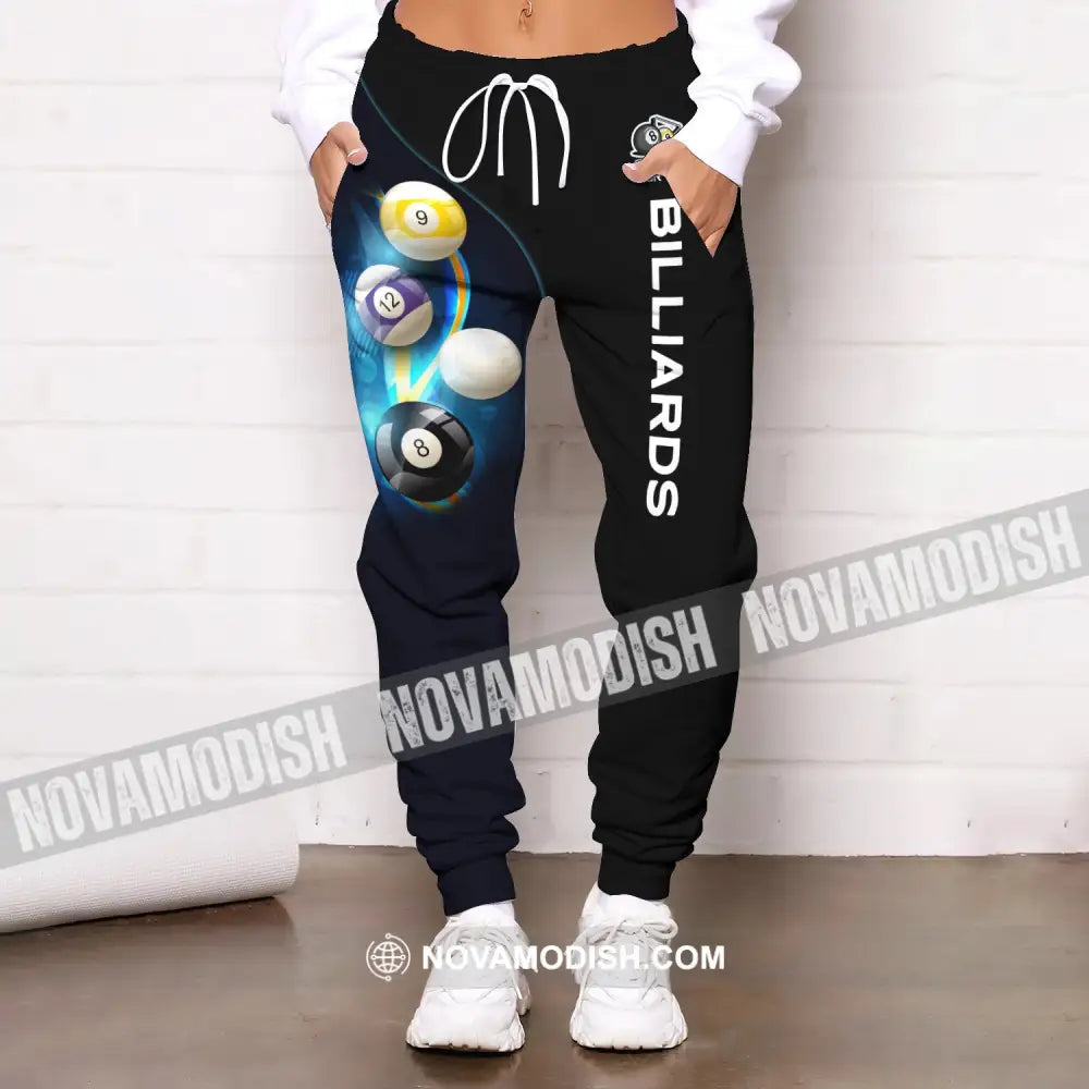 Unisex Clothing Custom Billiards Jogger Pants Gift For Lovers