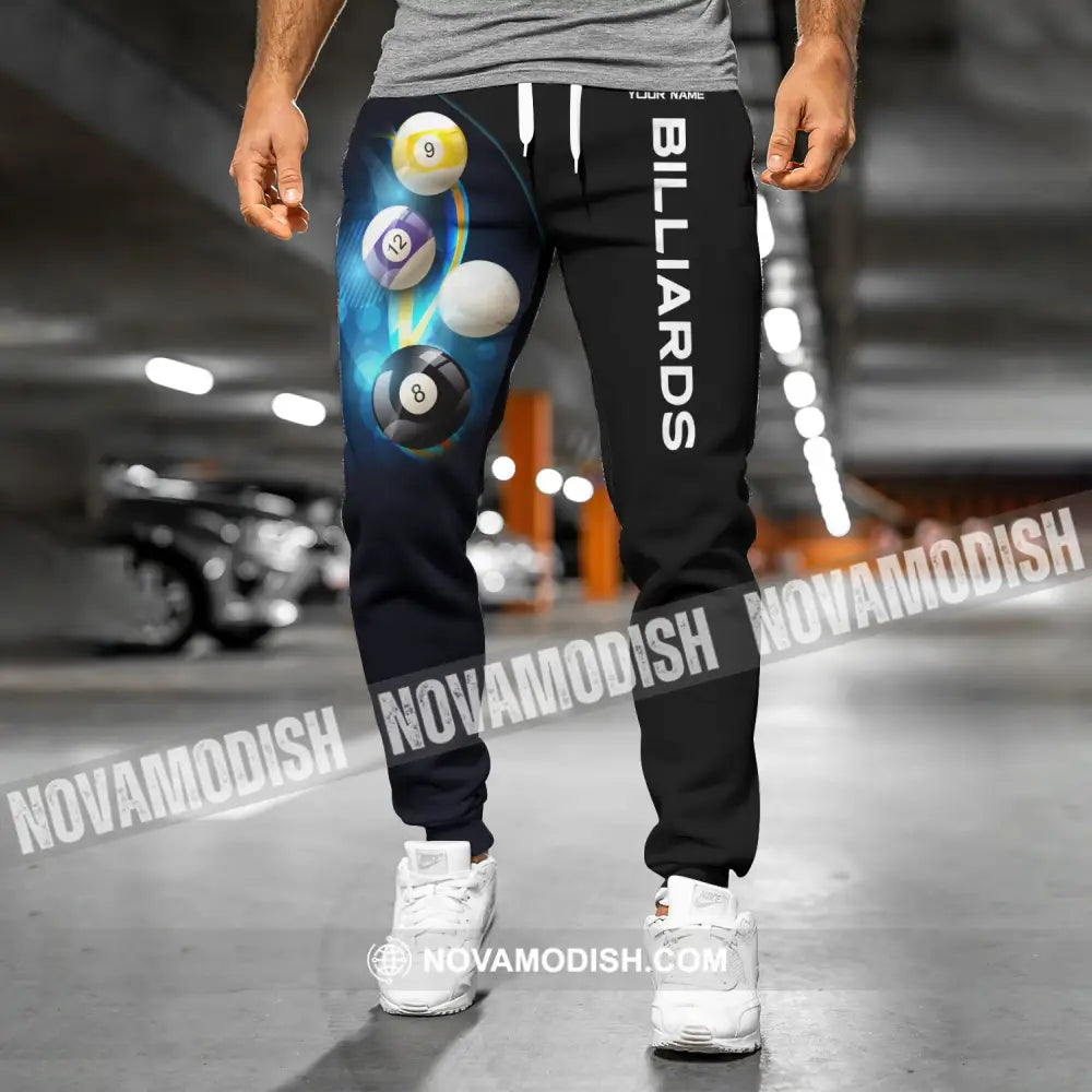 Unisex Clothing Custom Billiards Jogger Pants Gift For Lovers