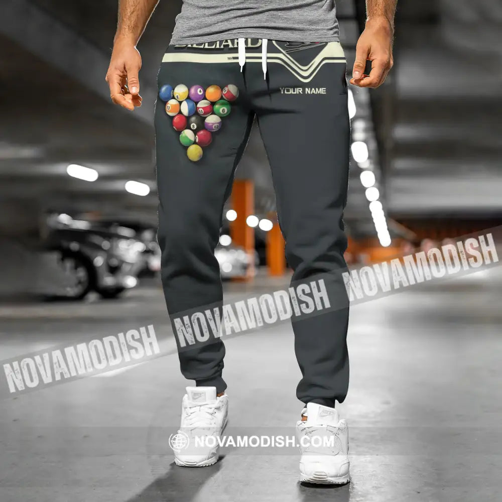 Unisex Clothing Custom Billiards Jogger Pants Gift For Lovers