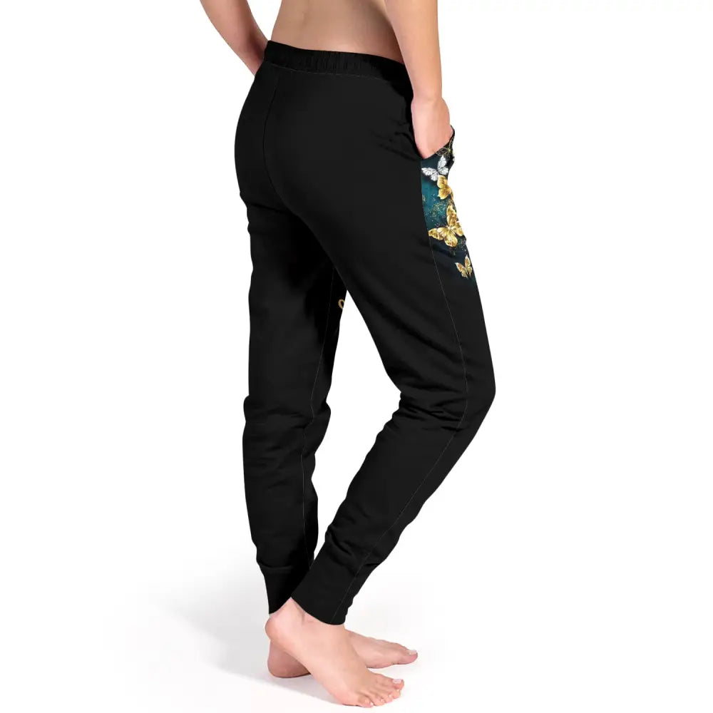 Unisex Clothing Custom Butterfly Jogger Pants Gift For Lovers