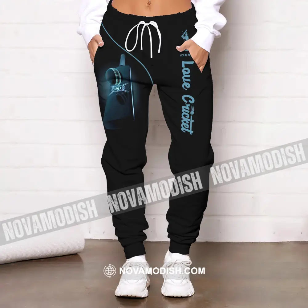 Unisex Clothing Custom Cricket Jogger Pants Gift For Lovers