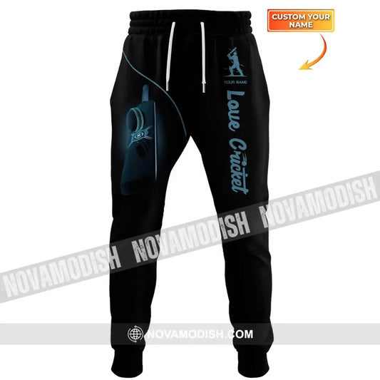 Unisex Clothing Custom Cricket Jogger Pants Gift For Lovers