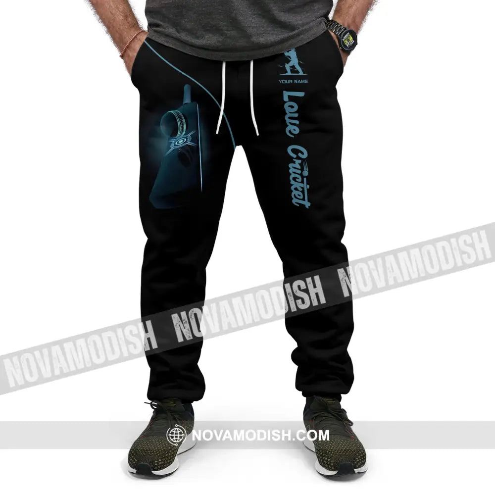 Unisex Clothing Custom Cricket Jogger Pants Gift For Lovers