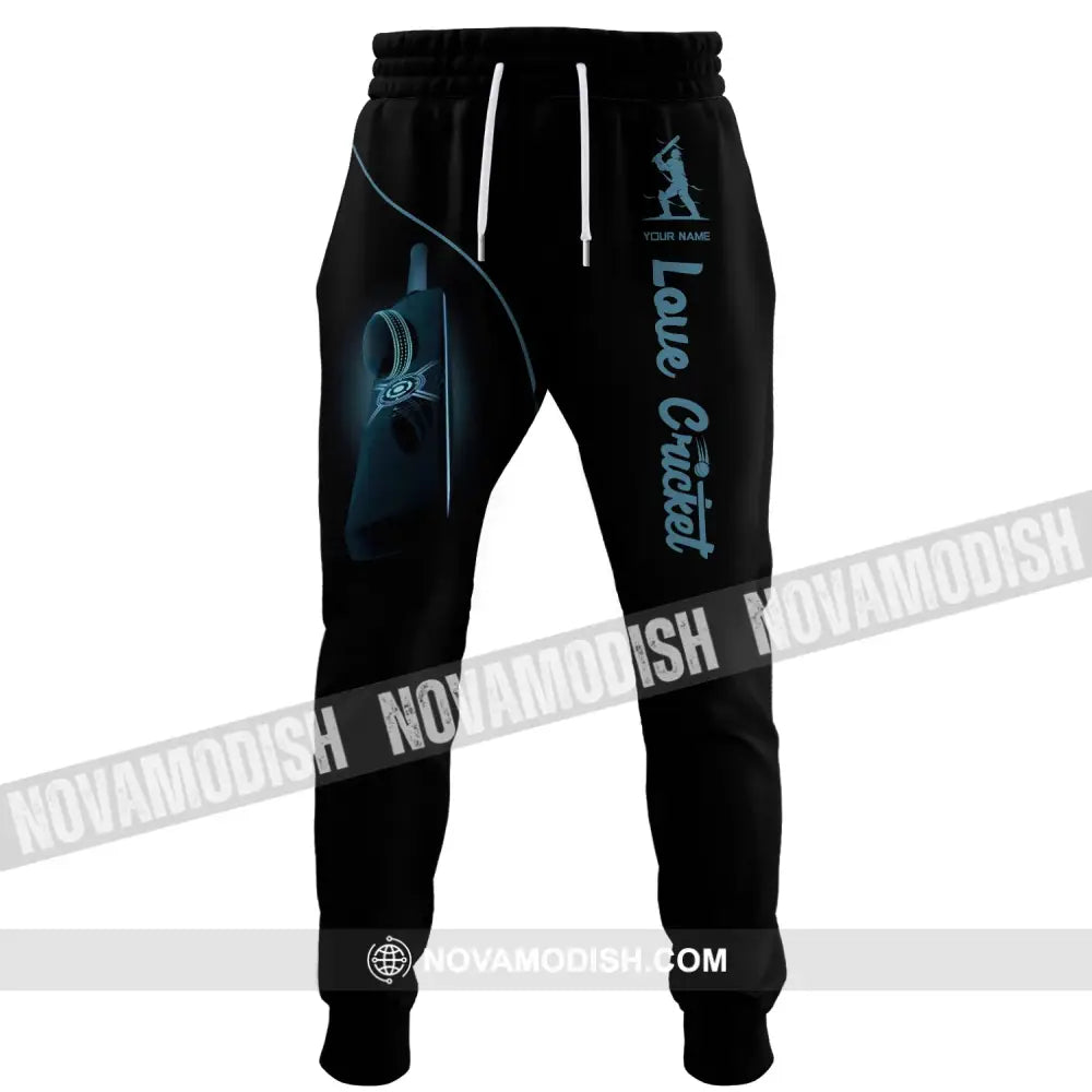 Unisex Clothing Custom Cricket Jogger Pants Gift For Lovers S