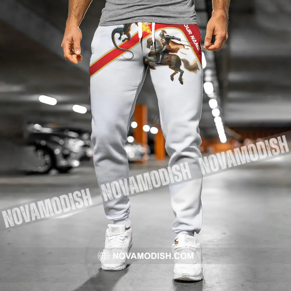 Unisex Clothing Custom England Jogger English Pants Knight