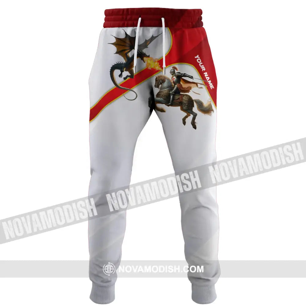 Unisex Clothing Custom England Jogger English Pants Knight S