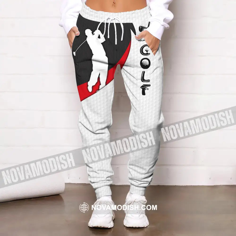 Unisex Clothing Custom Golf Jogger Pants Gift For Golfter Tee Golfing Gifts