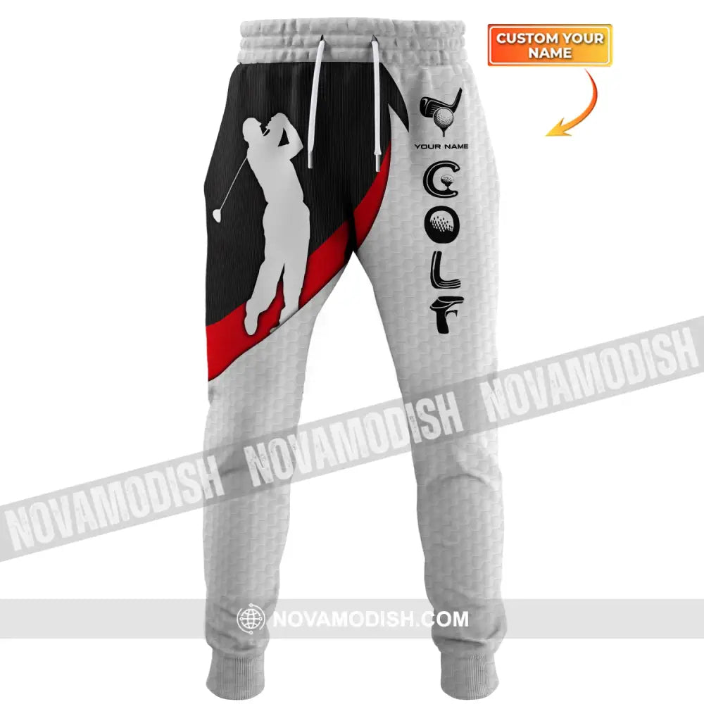 Unisex Clothing Custom Golf Jogger Pants Gift For Golfter Tee Golfing Gifts