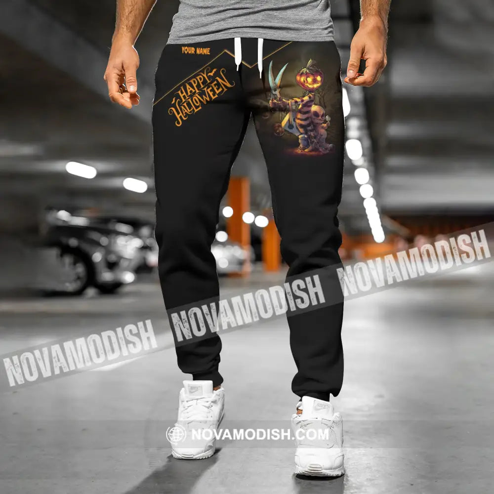 Unisex Clothing Custom Halloween Jogger Happy Pants For