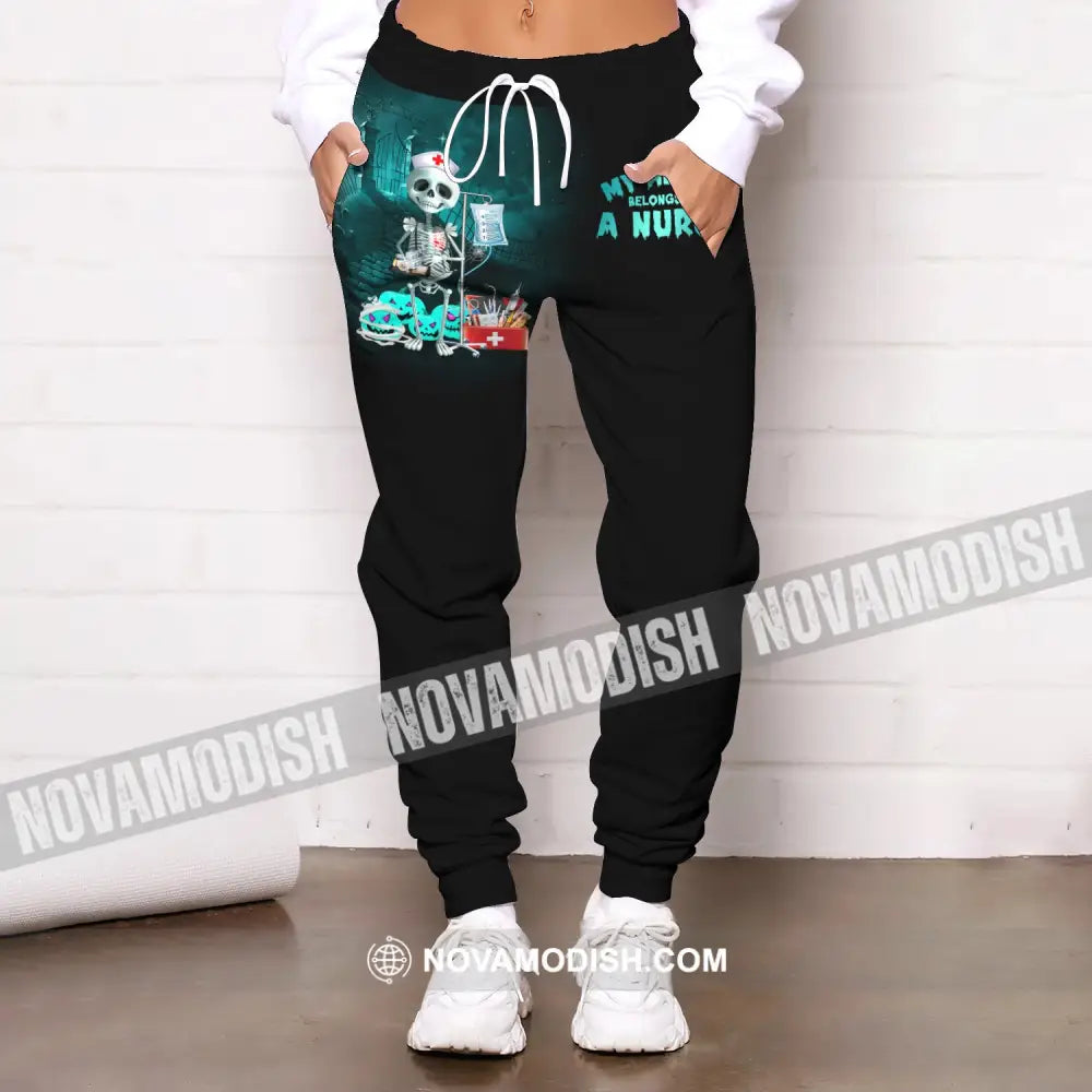 Unisex Clothing Custom Halloween Jogger Happy Pants For