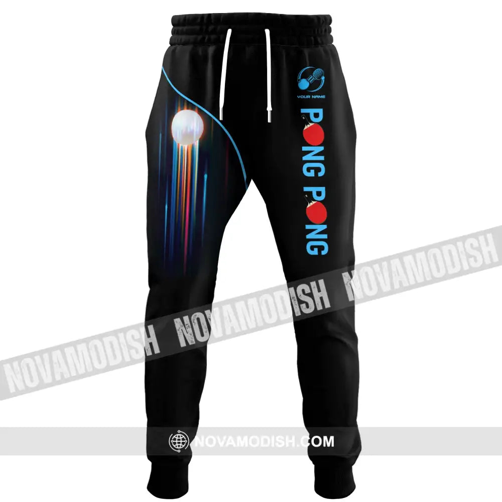 Unisex Clothing Custom Ping Pong Jogger Pants Club S