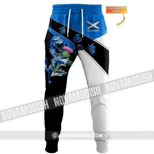 Unisex Clothing Custom Scotland Jogger Pants Lion S