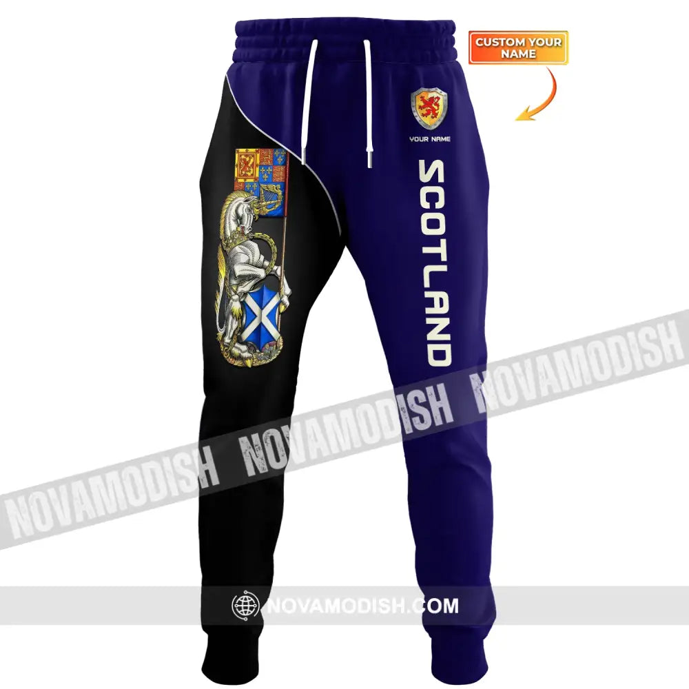 Unisex Clothing Custom Scotland Jogger Pants Wild S
