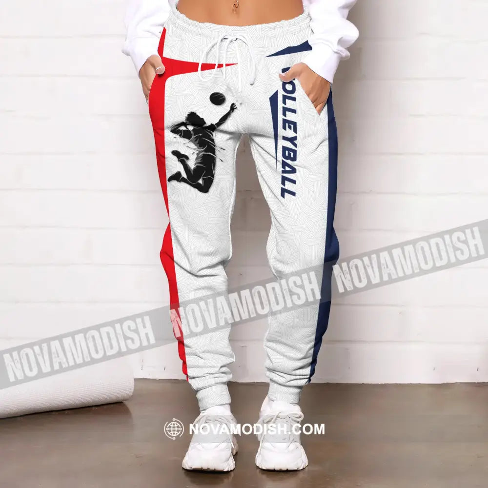 Unisex Clothing Custom Volleyball Jogger Pants Gift For Lovers