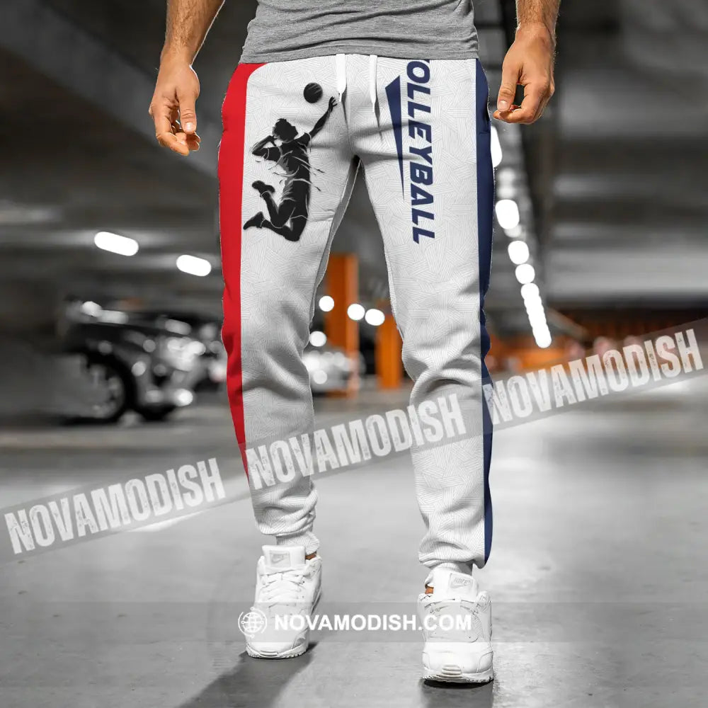 Unisex Clothing Custom Volleyball Jogger Pants Gift For Lovers