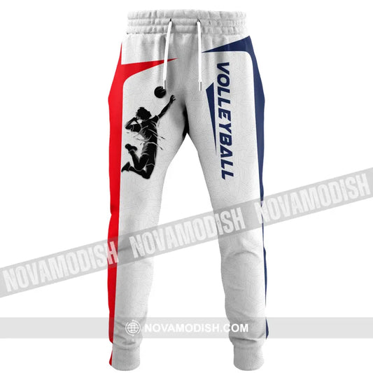 Unisex Clothing Custom Volleyball Jogger Pants Gift For Lovers S