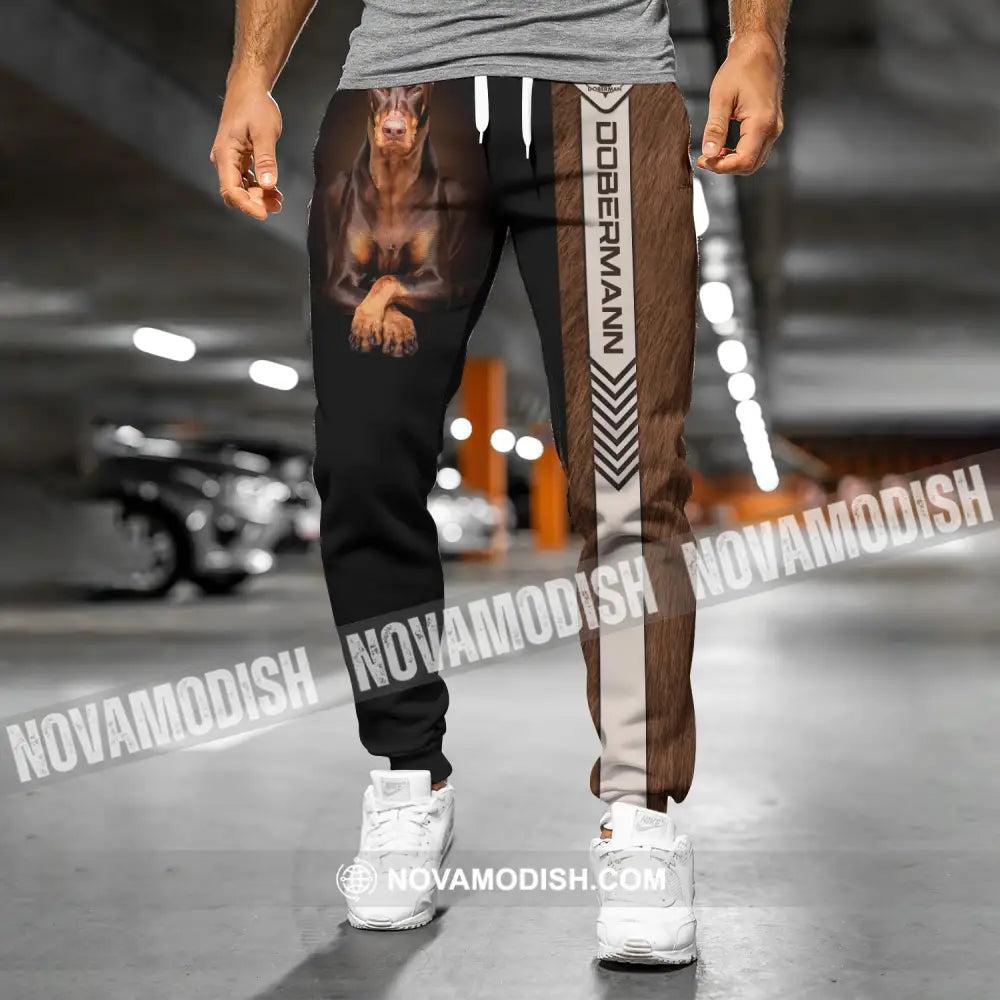 Unisex Clothing Dobermann Jogger Pants For Dog Lovers