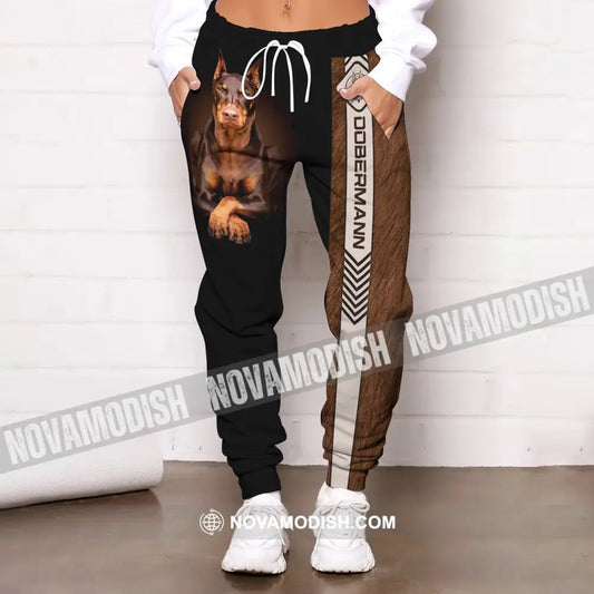 Unisex Clothing Dobermann Jogger Pants For Dog Lovers