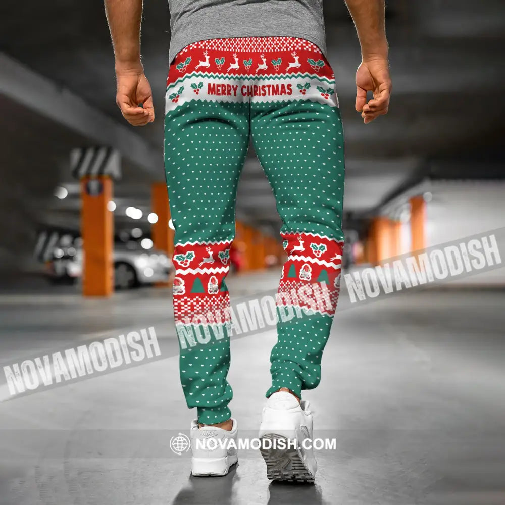 Unisex Clothing Gnome Christmas Jogger Sportwear Gift For Pants