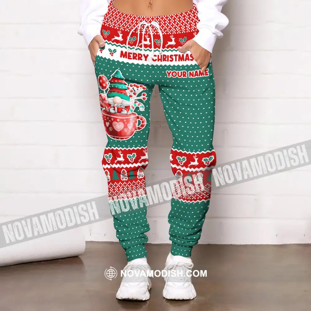 Unisex Clothing Gnome Christmas Jogger Sportwear Gift For Pants