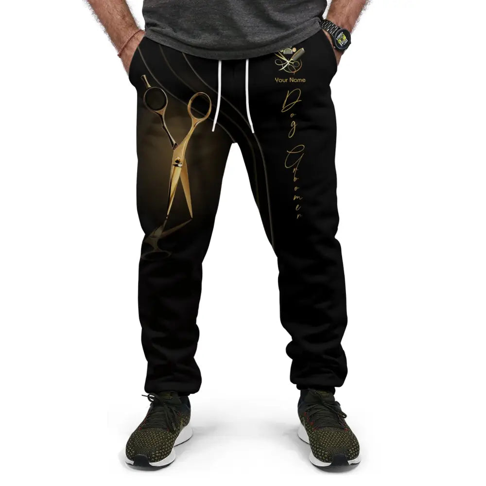 Unisex Clothing Groomer Jogger Sportwear Pant For Pet Pants