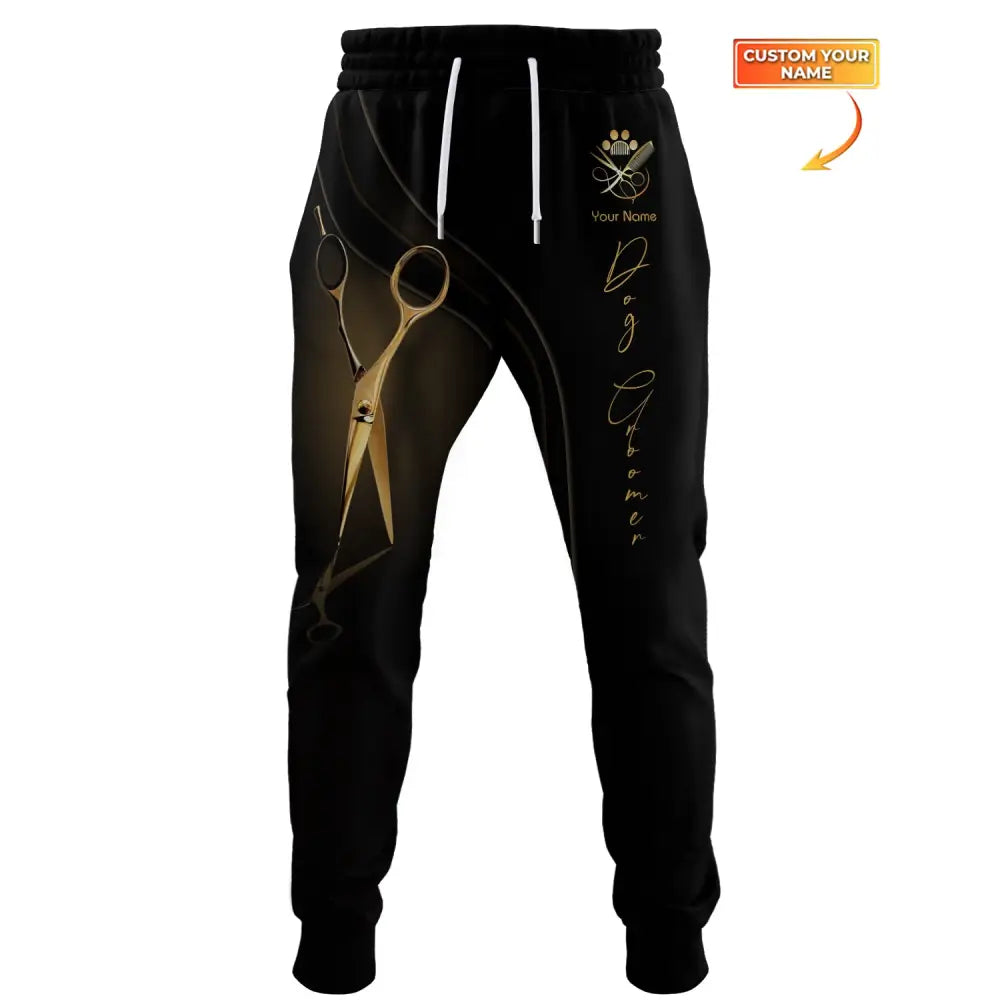 Unisex Clothing Groomer Jogger Sportwear Pant For Pet Pants