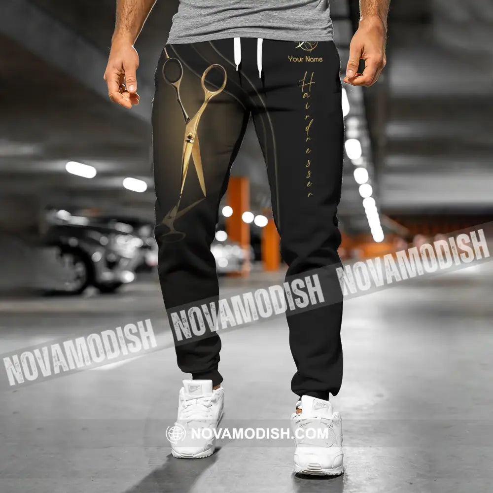 Unisex Clothing Hairdresser Jogger Pants For Hairstylists