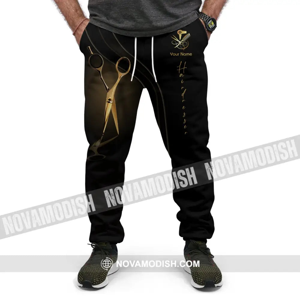 Unisex Clothing Hairdresser Jogger Pants For Hairstylists