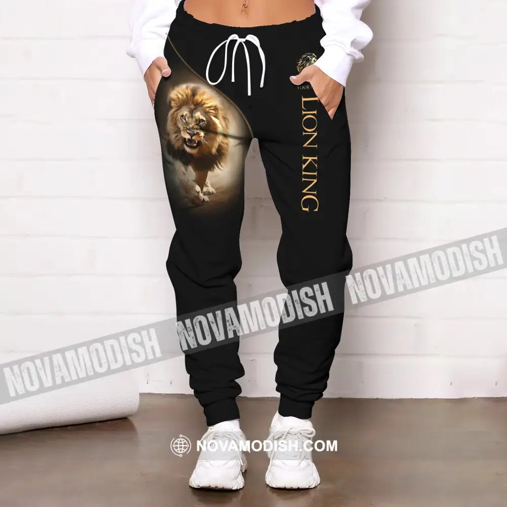 Unisex Clothing Lion King Jogger Pants For Lovers