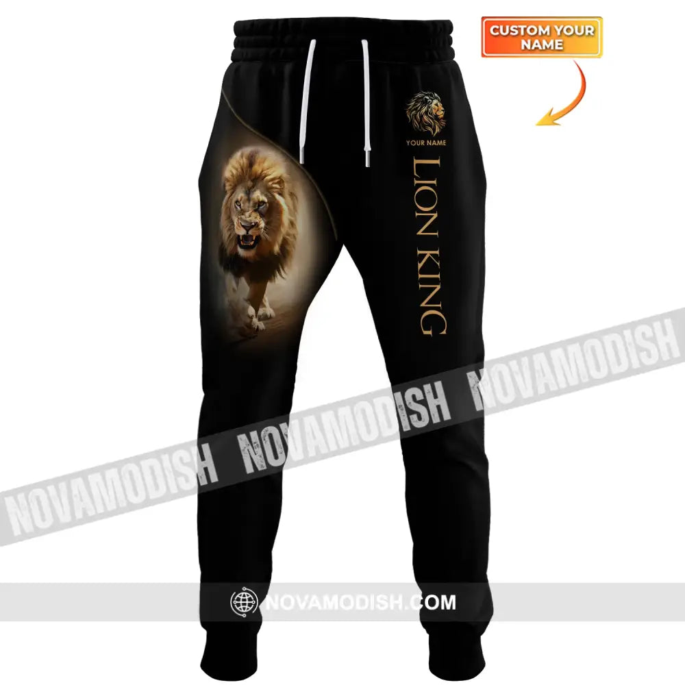 Unisex Clothing Lion King Jogger Pants For Lovers