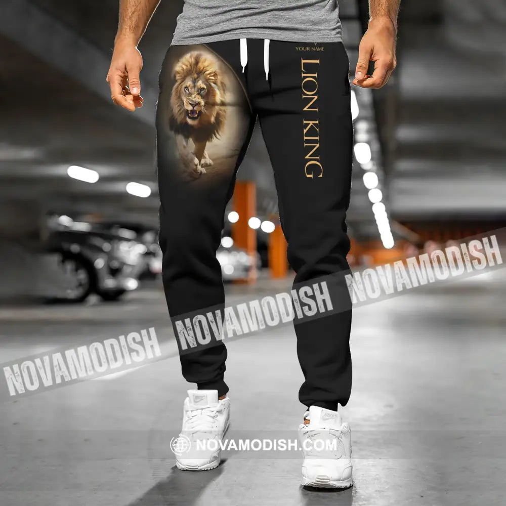 Unisex Clothing Lion King Jogger Pants For Lovers