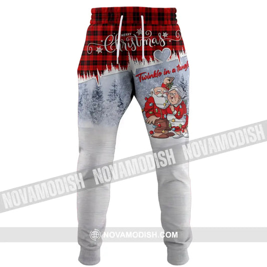 Unisex Clothing Merry Christmas Jogger Sportwear Gift For Pants