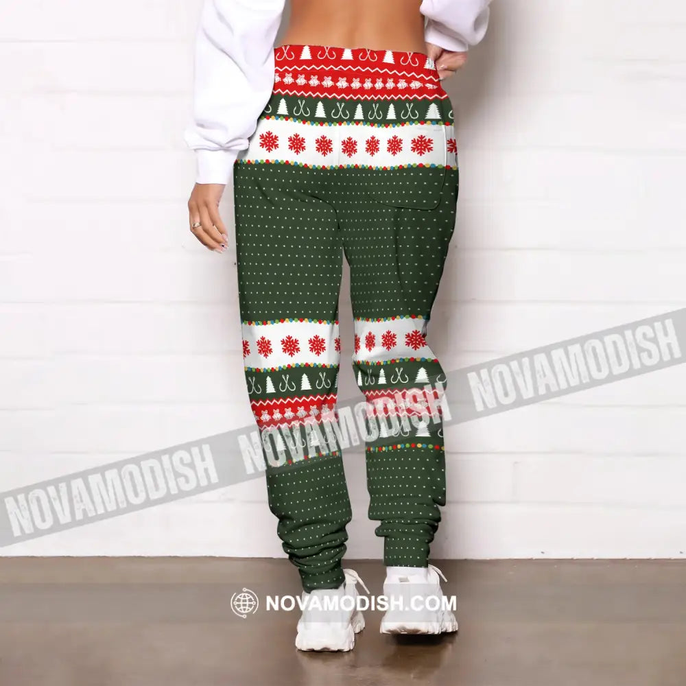 Unisex Clothing Merry Fishmas Jogger Sportwear Gift For Christmas Pants