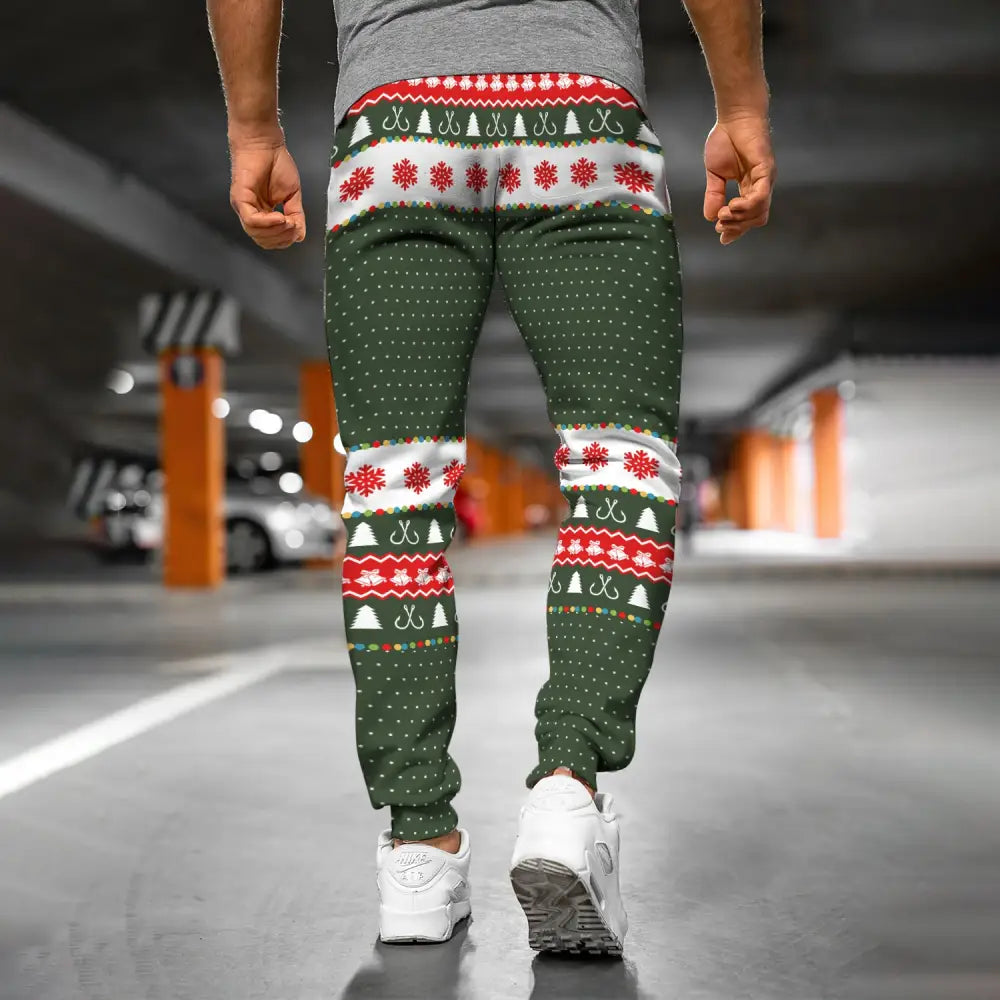 Unisex Clothing Merry Fishmas Jogger Sportwear Gift For Christmas Pants