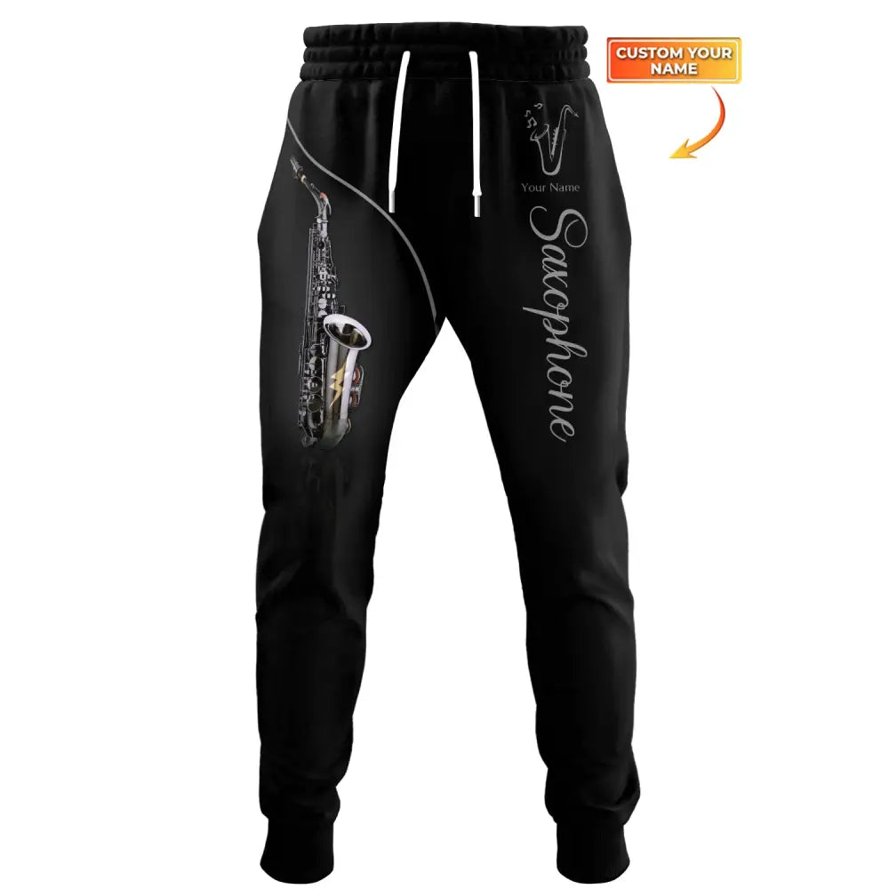 Unisex Clothing Saxophone Jogger Pants Saxophonist Gift